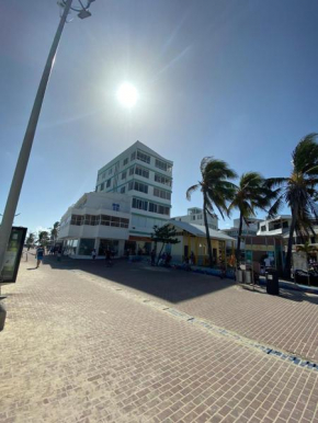 Отель Apartamento Vacacional Con Vista Al Mar San Andres  Сан Андрес